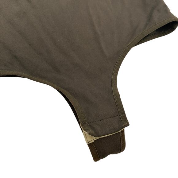 Free People Intimately Brown Spaghetti Strap Brown Bodysuit Size Small - Picture 3 of 6